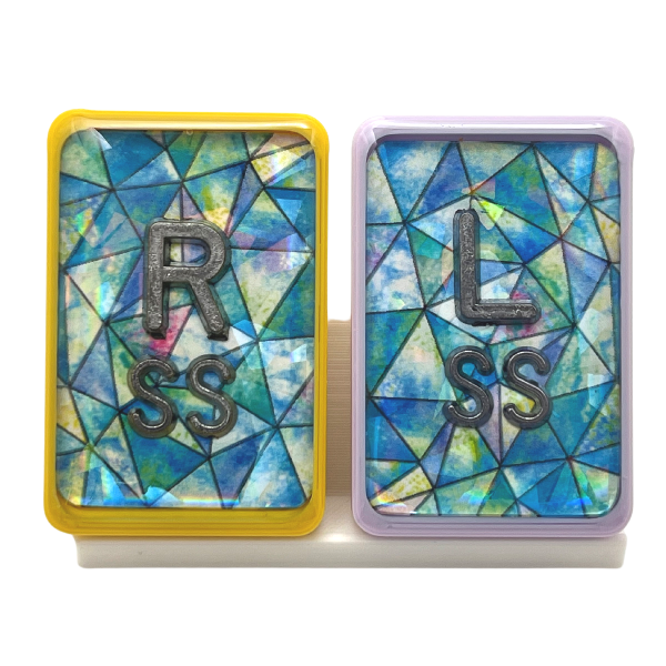 Holographic Oil Spill X-ray Markers Fun Xray Markers With Initials Abstract  X-ray Marker Radiology Markers Rad Tech Gift 