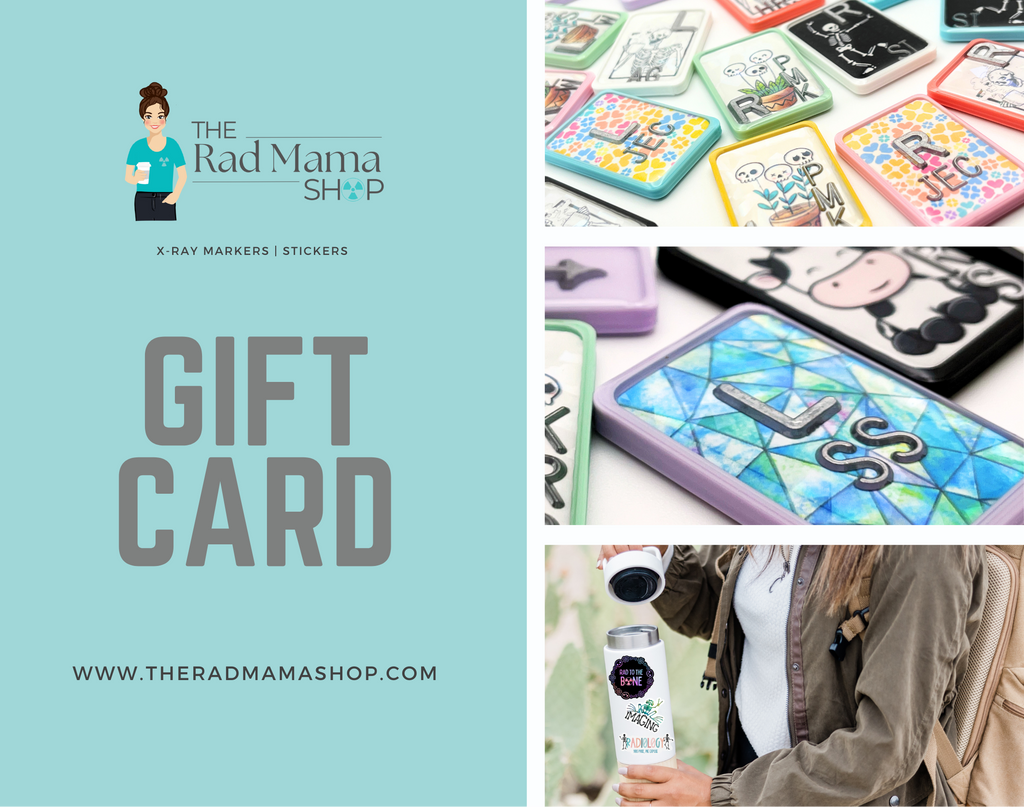 X-Ray Markers With Initials For Radiology Technologists – The Rad Mama Shop