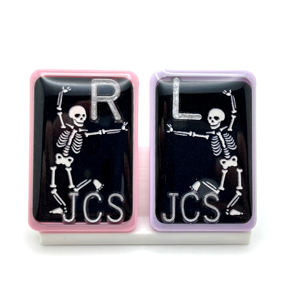 Dancing Skeletons Radiology Markers With Initials