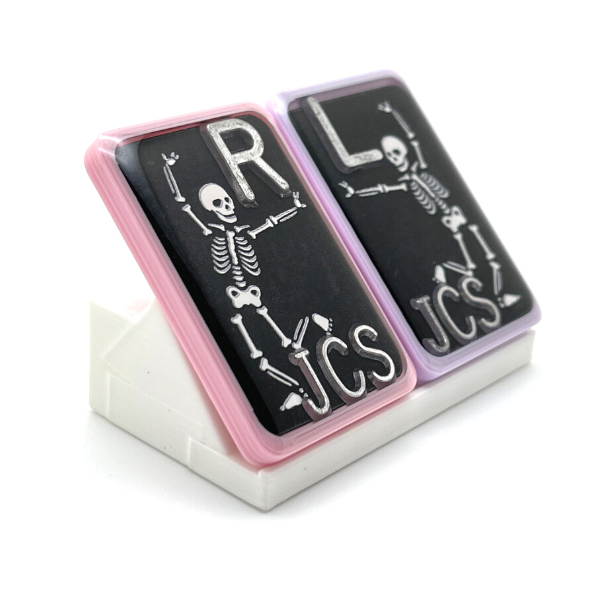 Dancing Skeletons Radiology Markers With Initials