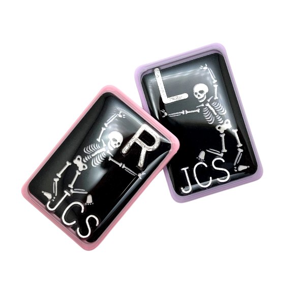 Dancing Skeletons Radiology Markers With Initials